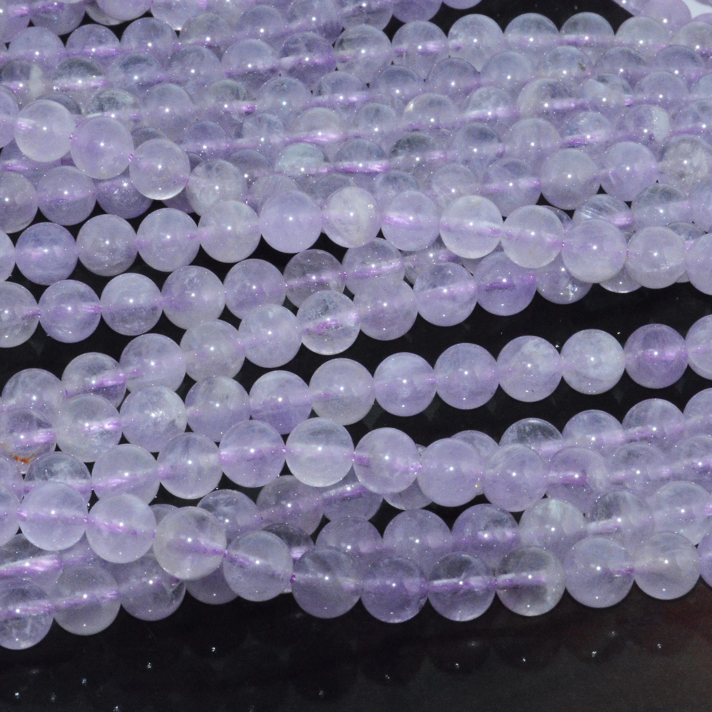 Натуральные Лавандовые Аметистовые Круглые бусины 8 мм|beads 4mm|beads beadsbeads round |