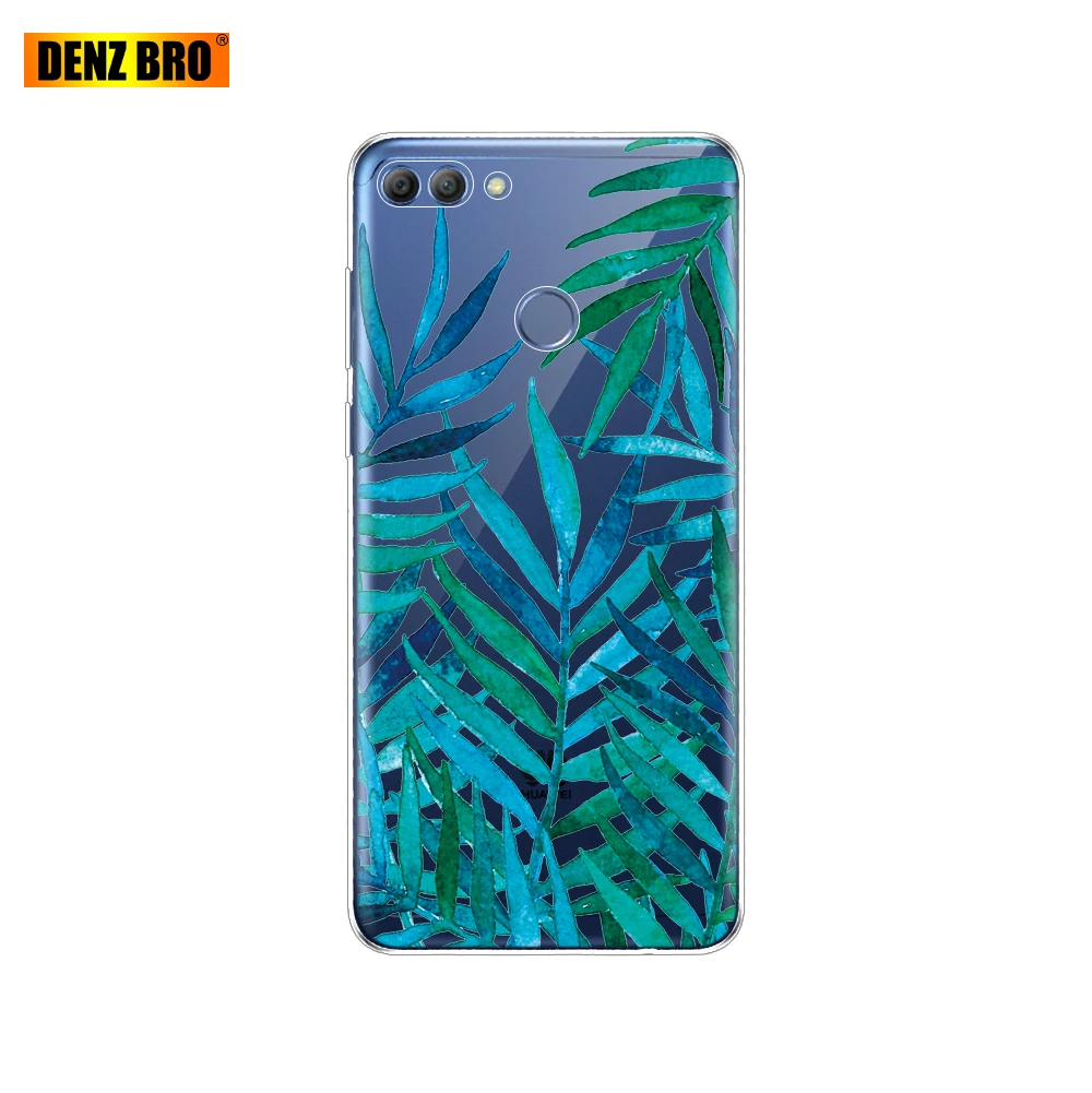Силиконовый чехол для телефона huawei Y9 2018 чехлы мягкий ТПУ полностью 360 Защитный