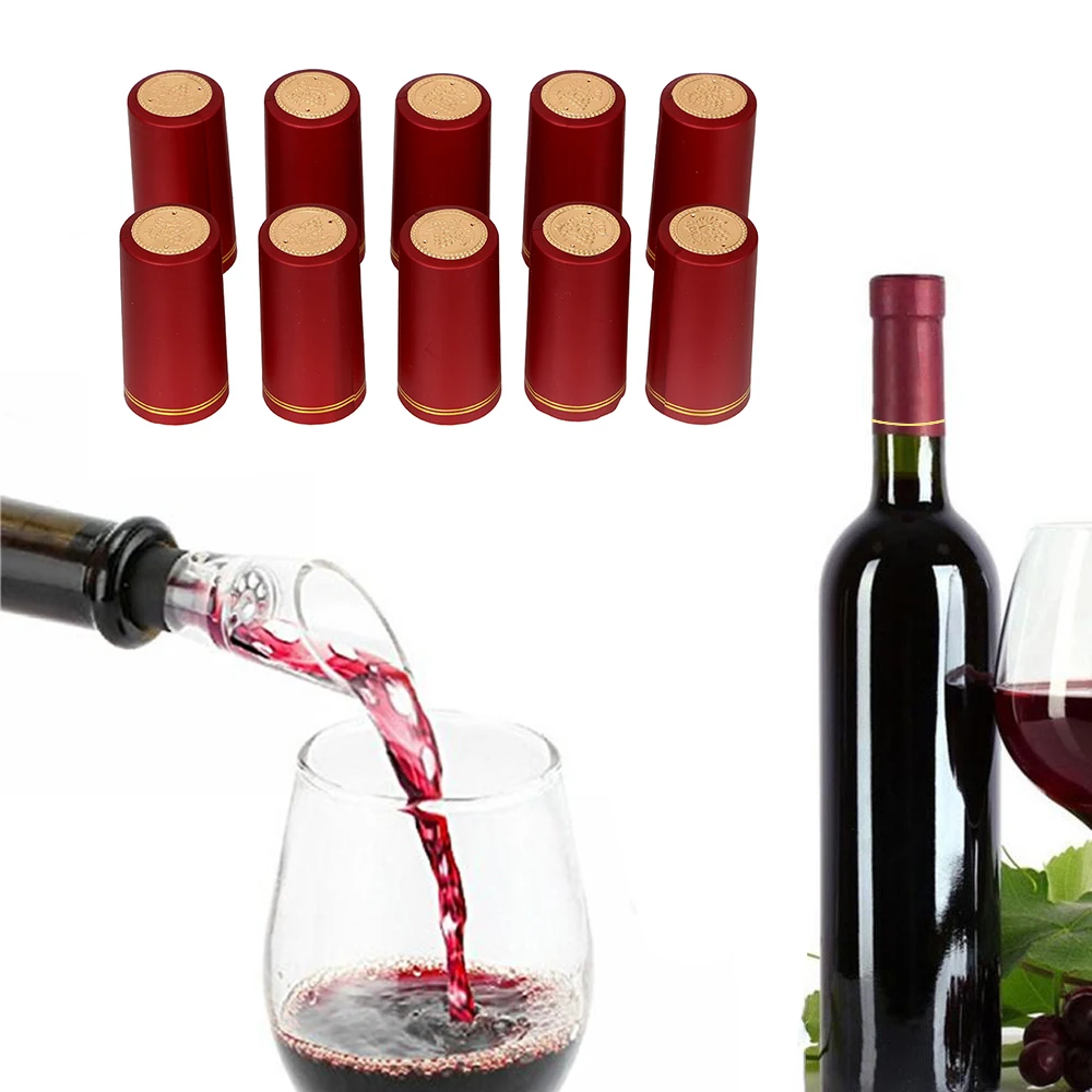 10 шт./лот крышка для бутылки вина Бутылка уплотнение аксессуары барной посуды ПВХ