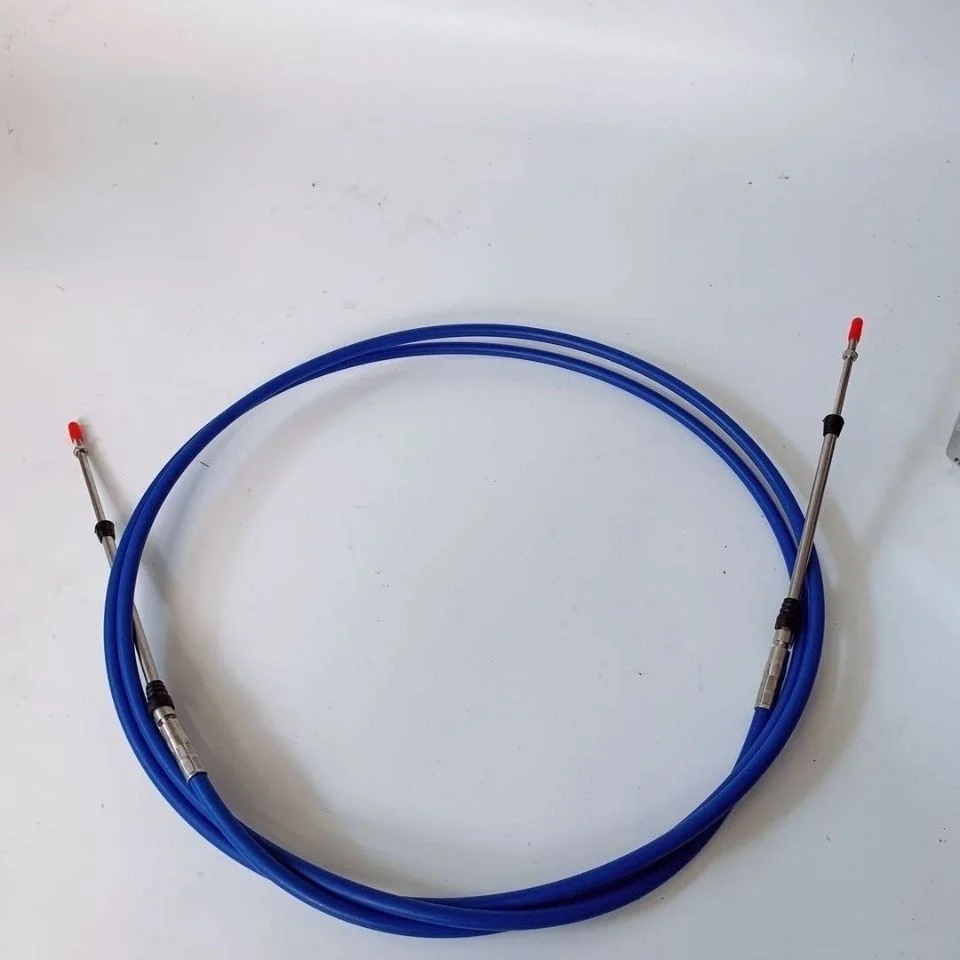 Морской трос дроссельной заслонки Шестеренчатый с мягкой осью кабель для