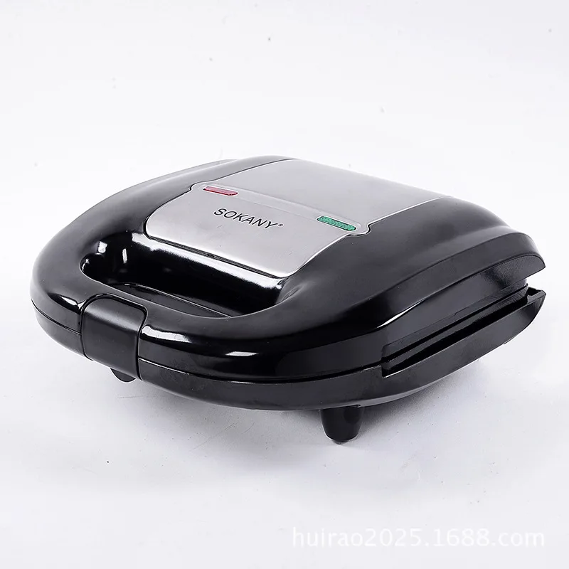 

Stainless Steel Striped Household Sandwich Machine Toaster Sandwich Maker Machine Night Snack Grill Breakfast Machine