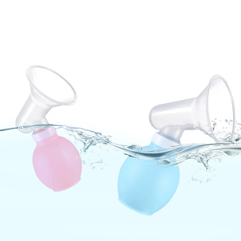 Ручной молокоотсос для грудного вскармливания силиконовый | Мать и ребенок