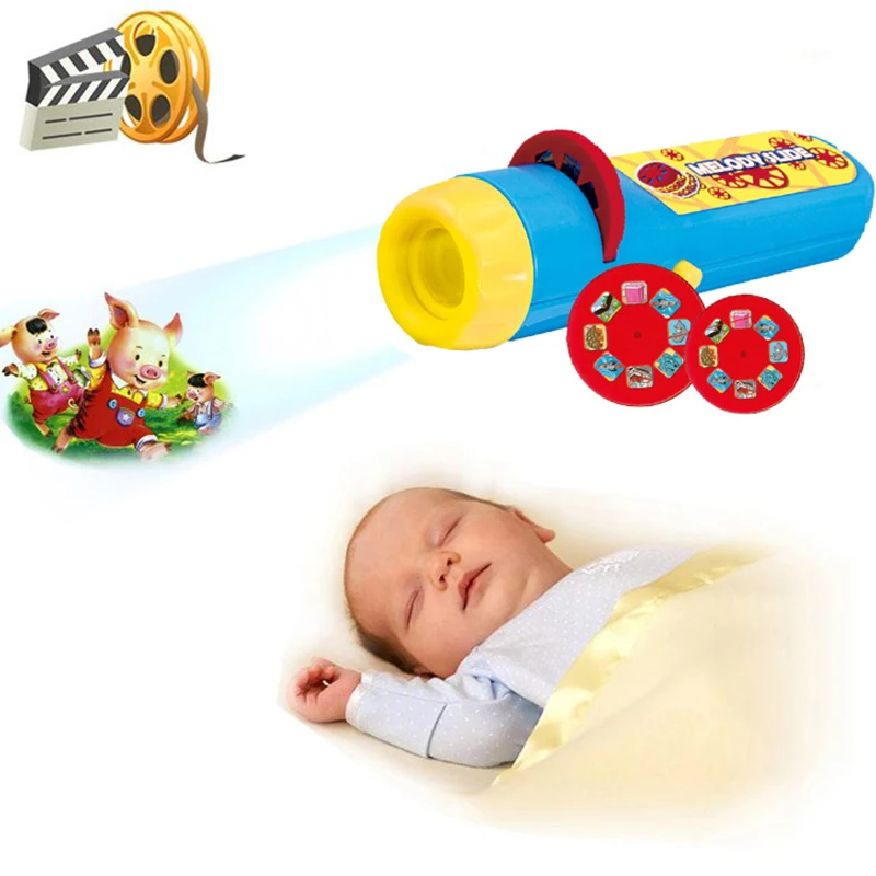 

Novel Cartoon Projection Camera Toy Cartoon Projection Nursery Toys Children Educational Toys Baby Gift Brinquedos Random Color