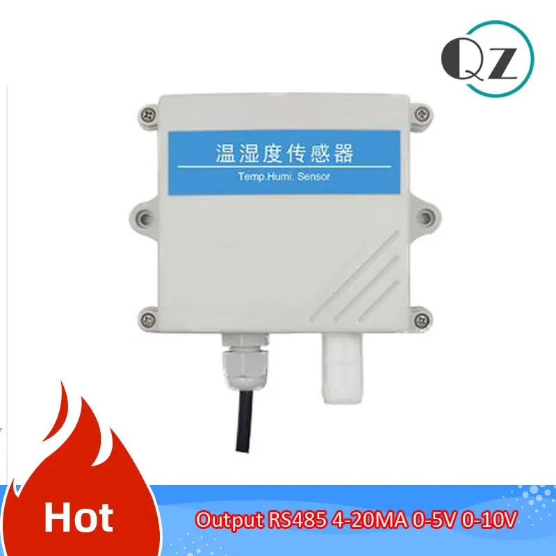 Выход 4-20 мА/0-5 В/0-10 В/RS485 диапазон-40 ~ 80 градусов C Датчик температуры и влажности IP67