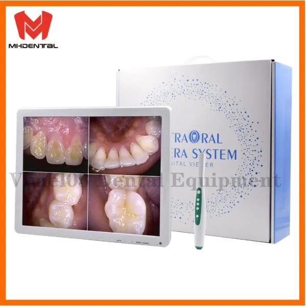Стоматологическое оборудование 17 дюймов HD монитор Мультимедиа + Oral Камера