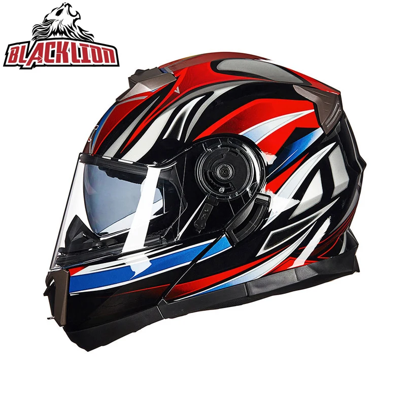 

GXT Motorcycle Flip Up Helmet Motorbike Racing Riding Dual Lens Visor Removable Liner Modular Casque Casco Moto Capacete DOT