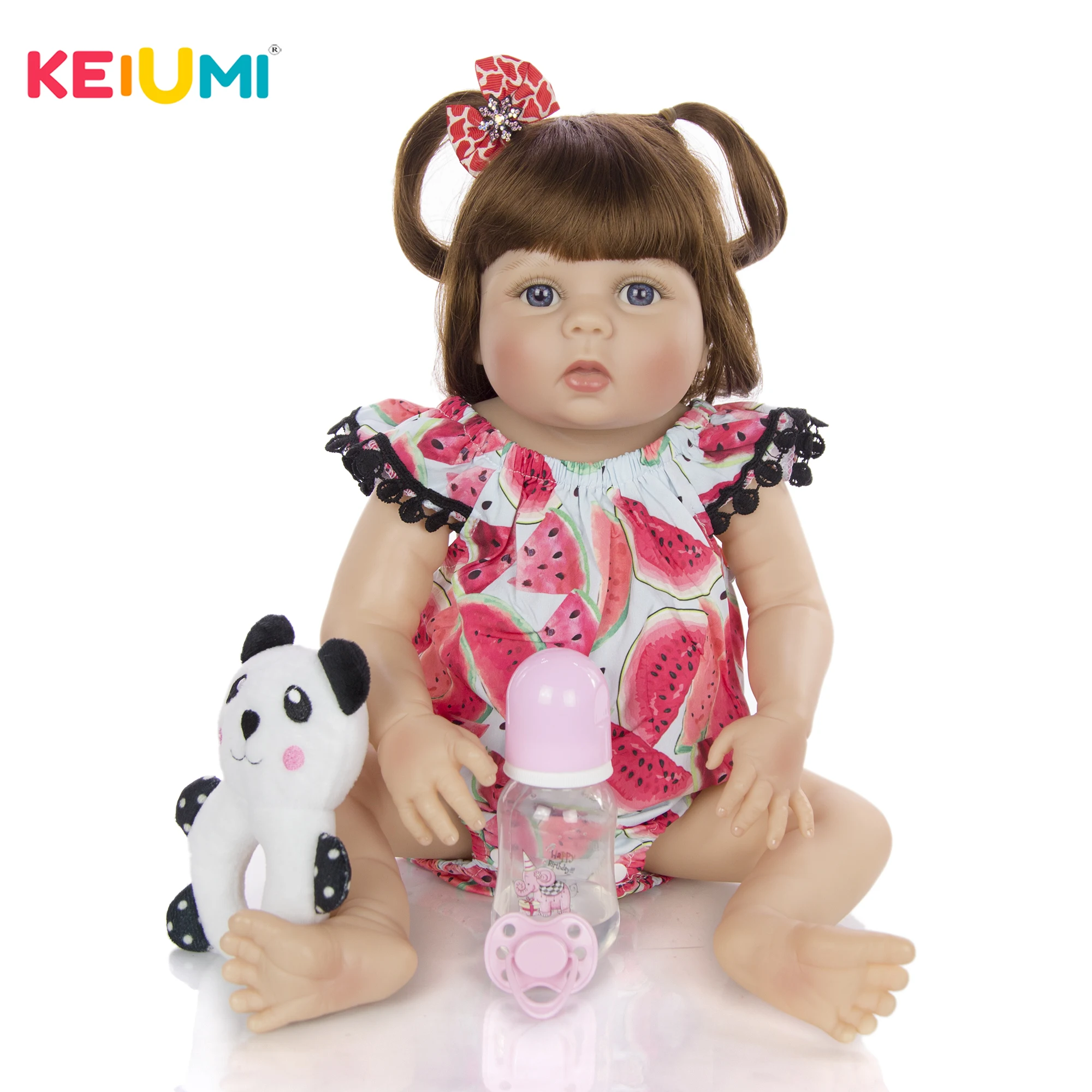 

Кукла реборн KEIUMI, милая силиконовая кукла-младенец, 22 дюйма, 55 см, подарок на Рождество