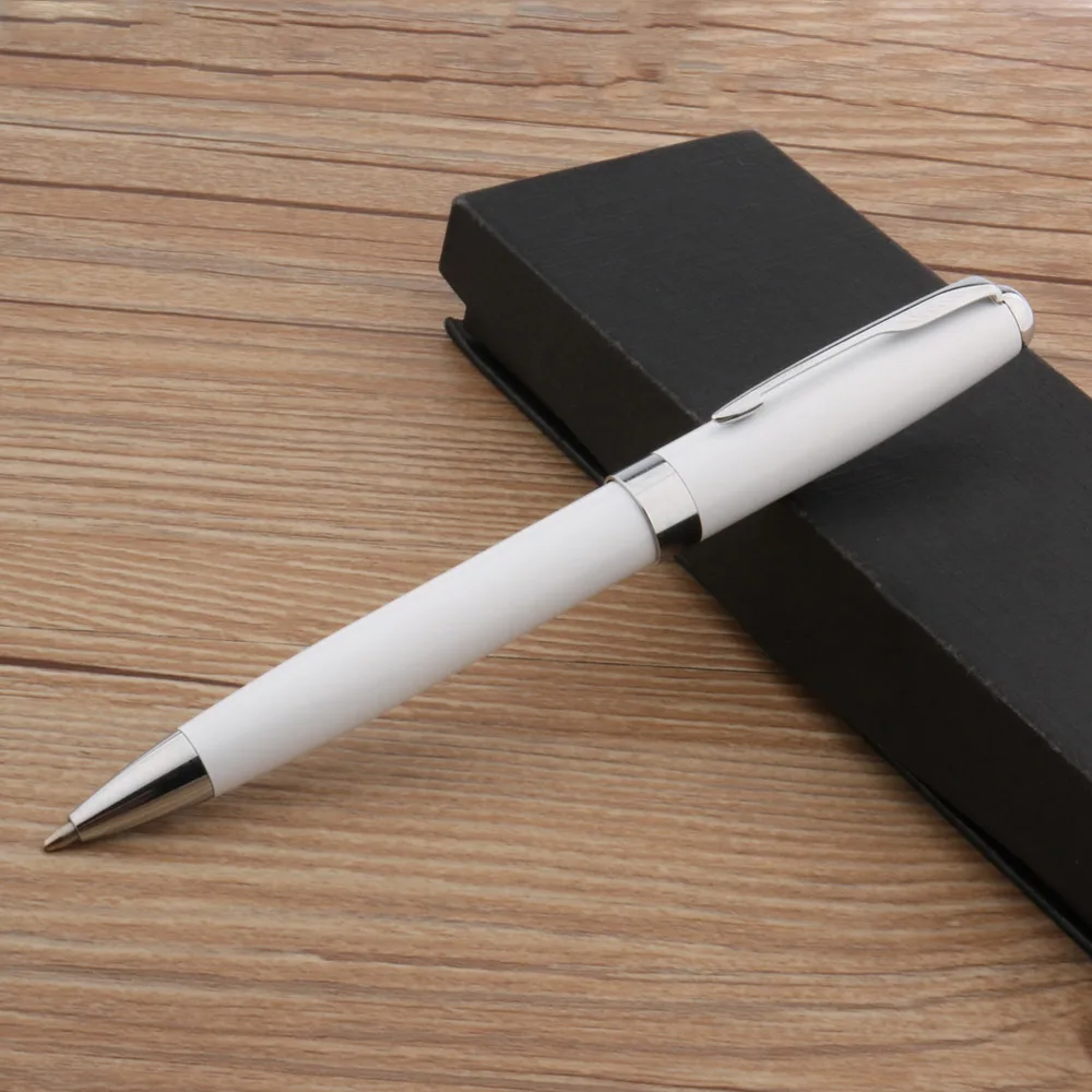 

METAL 388 High Quality Calligragh Silver And Golden WHITE Ballpoint Pen