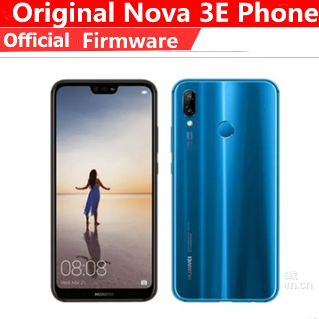 Мобильный телефон HuaWei P20 Lite Nova 3E 4G LTE, Android 8,0, 5,85 дюймов, 2280X1080, 4 Гб ОЗУ, 128 Гб ПЗУ, ID лица, МП, FM