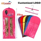 Сумка Alileader портативная для хранения париков с вешалкой, чехол для человеческих волосконский хвостзаколки для наращивания волос, лучшее качество