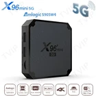 оптимальная телевизионная коробка X96 мини - 5G телевизионная коробка андроид 9.0 s905w4 4k 1G 8G 2G 16G смарт - Ip