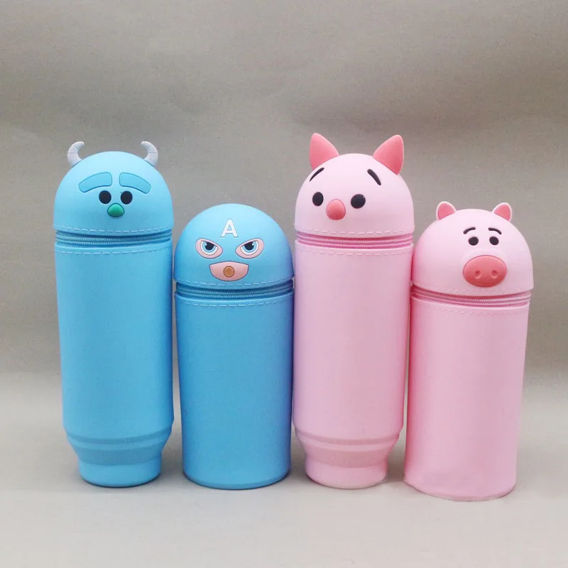 Пенал большой емкости для мальчиков и девочек корейский чехол ручек карандашей школьные