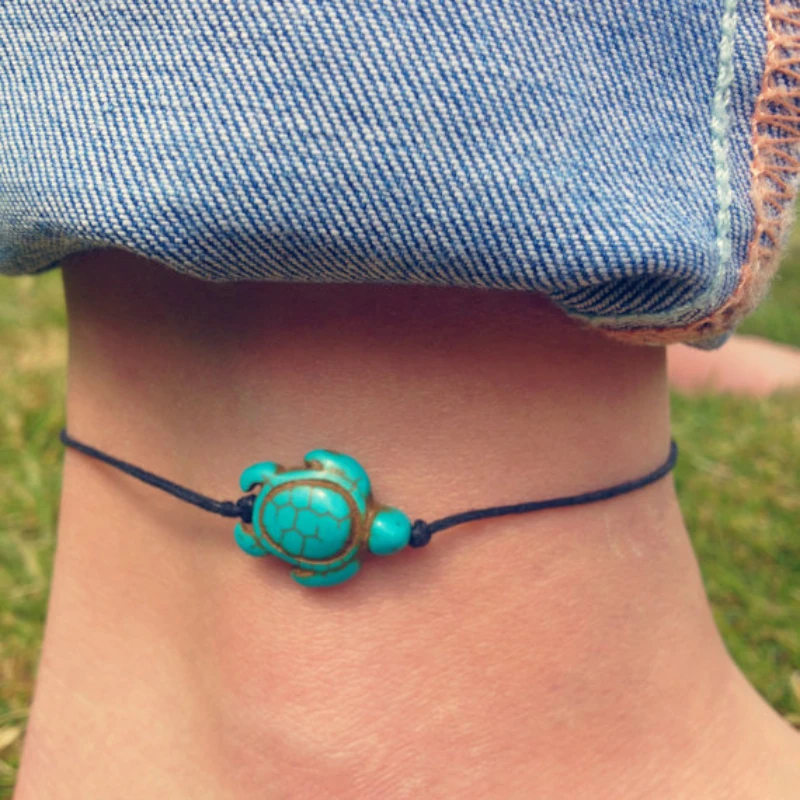 

2021 Trend Fashion Accessories Lady Spring New Animal Turtle Shaped Anklet Accessories Women's Jewelry with Free Shipping Gift