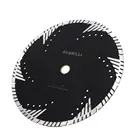 1 шт. 12 дюймов алмазный отрезной круг зуб турбо для Гранит бетонной кладки 300 мм Алмазный отрезной диск полотна циркулярной пилы