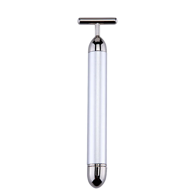 Массажер для подтяжки лица 24k Gold вибрирующий массажер похудения красоты уход за