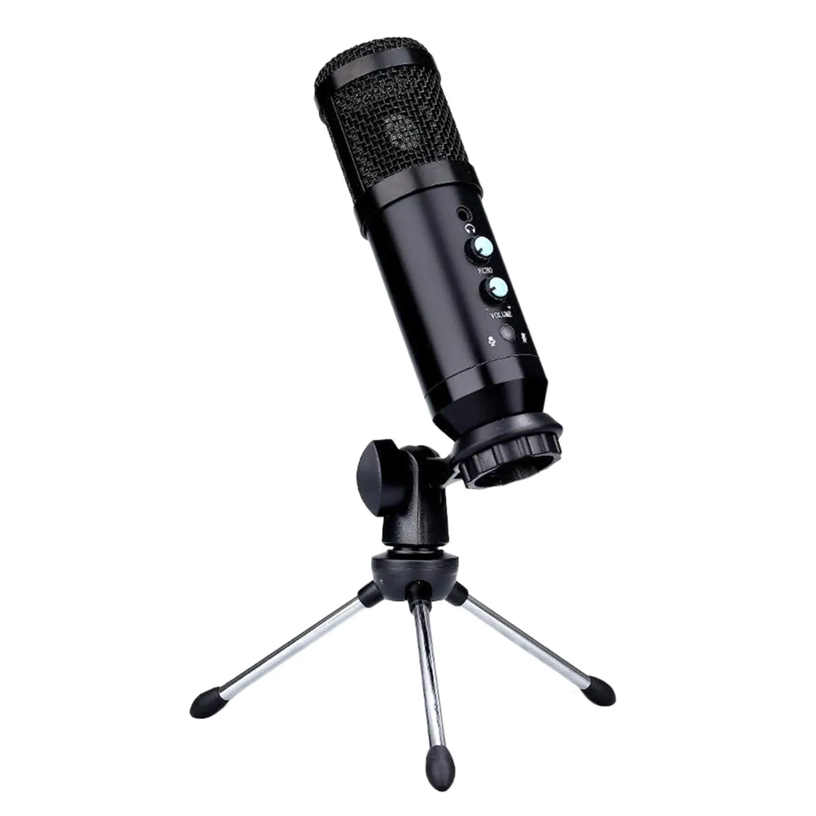 Upgraded USB Condenser Microphone Set for PC Laptop Live, Plug & Play