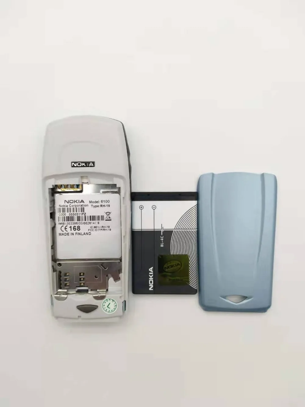 Разблокированный NOKIA 6100 дешевый GSM мобильный телефон Поддержка Многоязычный язык Восстановленный