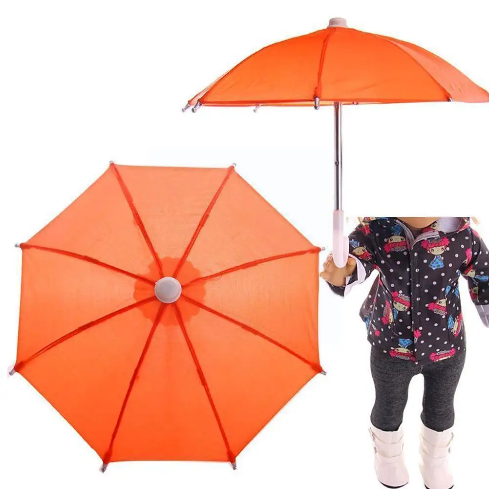 Мини зонт от дождя для 18 дюймовых американских малышей подарок на день рождения