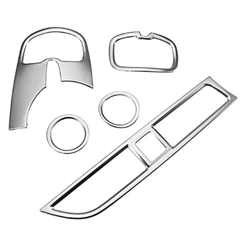 5 шт./компл. хромированная крышка для автомобильного отверстия декоративная