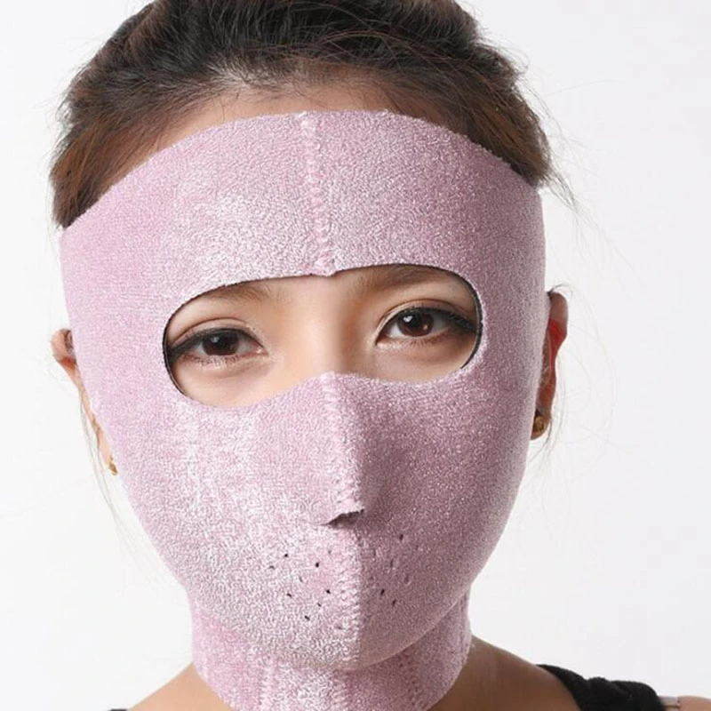 HANRIVER красота уход за здоровьем 3D V подтяжка лица массажный пояс маска для