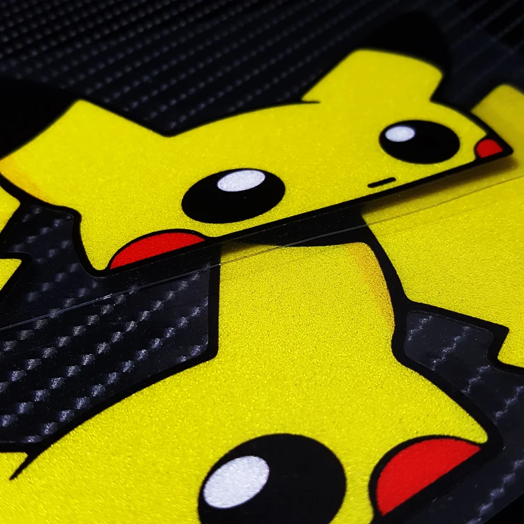 

2x Car Styling Sticker Cute Cat Cartoon Classic Film Cat Behicle Window Motorcycle Body Decal Tape