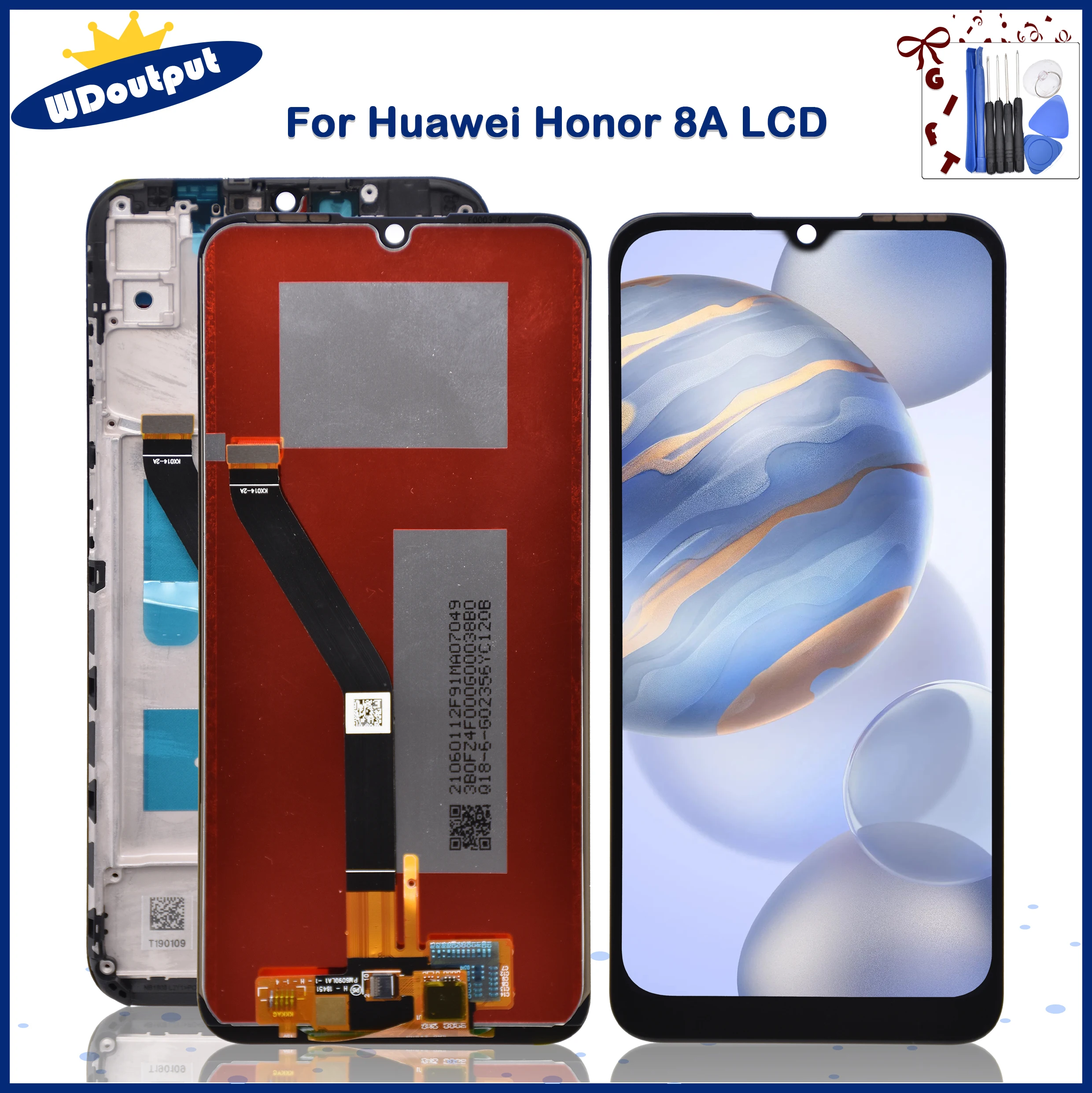 Дисплей для Huawei Honor 8A ЖК-дисплей с рамкой сенсорный экран Pro в сборе | Мобильные