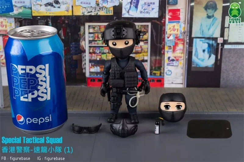 Новое поступление Figurebase 5 &quotTM013-015 полиция Гонконга СТС мини ПВХ фигурка