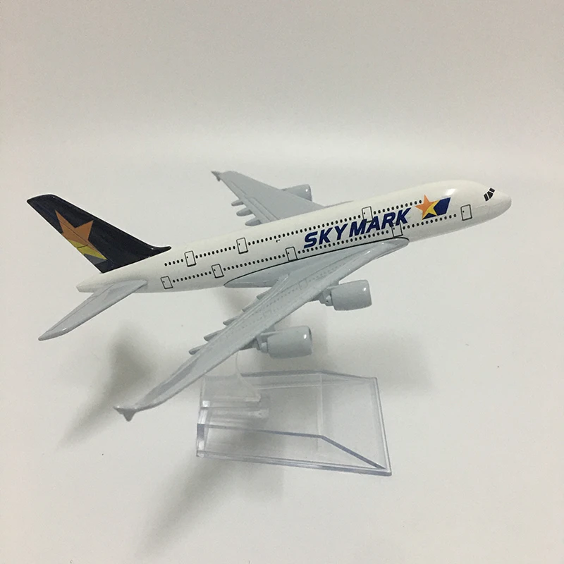 JASON TUTU 16 см Skymark Airlines модель самолета Аэробус A380 Литые металлические самолеты