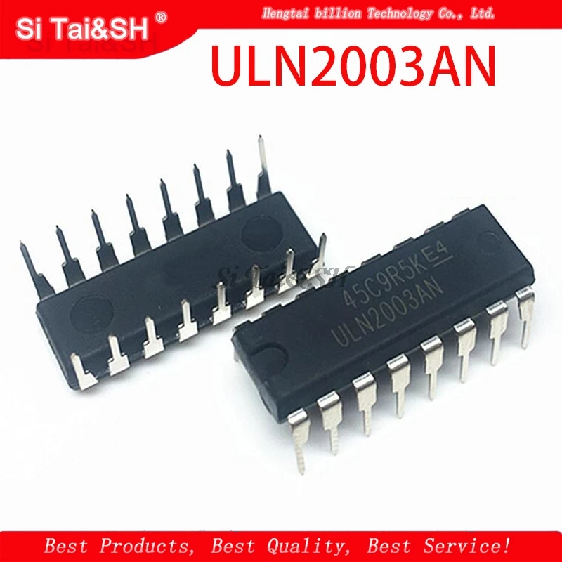 10 шт. ULN2003AN DIP16 ULN2003A DIP-16 ULN2003 ULN2003APG DIP новый и оригинальный IC | Электронные