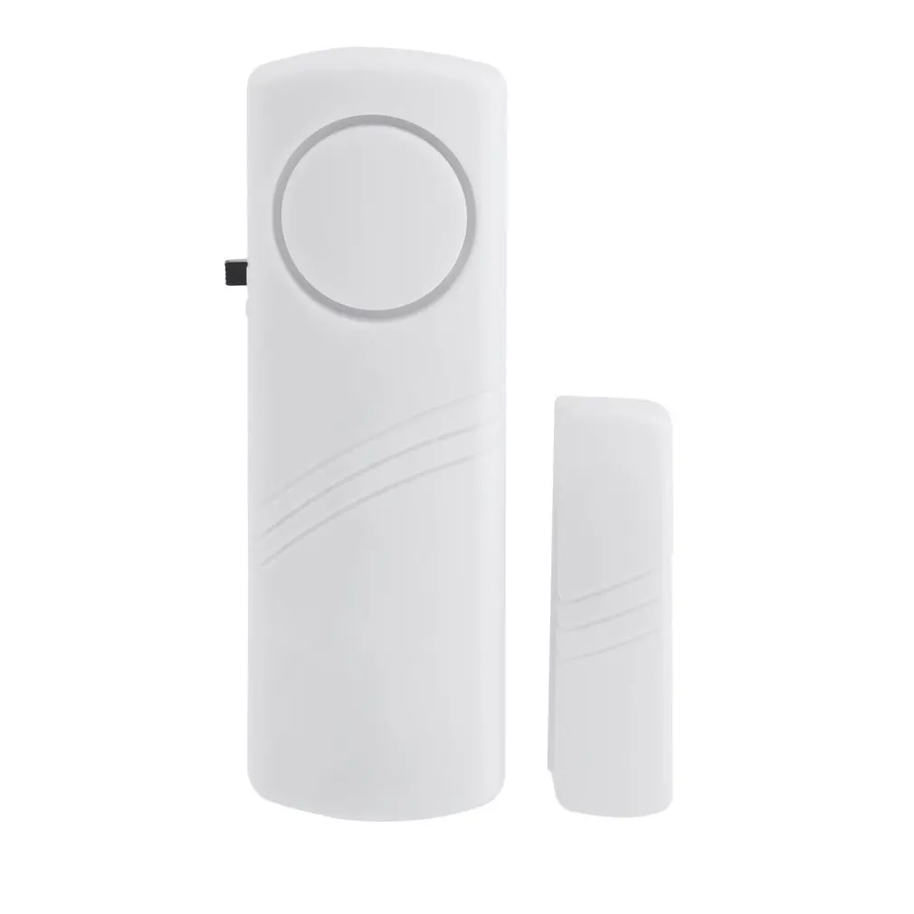 

Door Window Wireless Burglar Alarm with Magnetic Sensor Home Safety Wireless Longer System Security Device 90dB White Wholesale