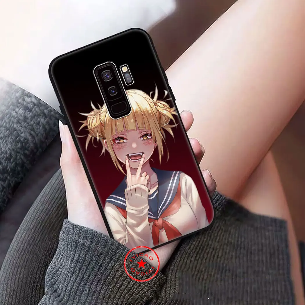 Anime Girl Toga waifu Himiko Silicone Soft Phone Case for Samsung Galaxy S10 S9 S8 Plus S6 S7 Edge S10e TPU Cover |