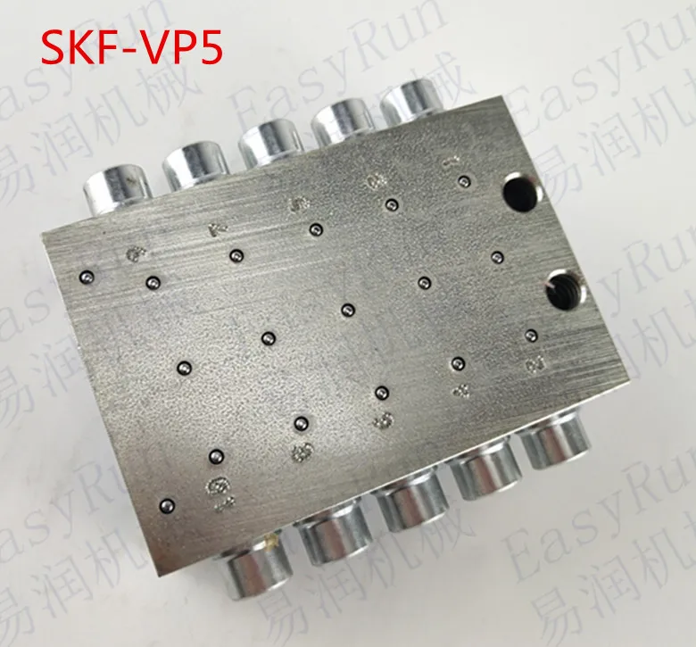 10 way Oil Distributor Grease Separator Block Feeder For Concrete Pump Truck SKF VPBM-5 type |