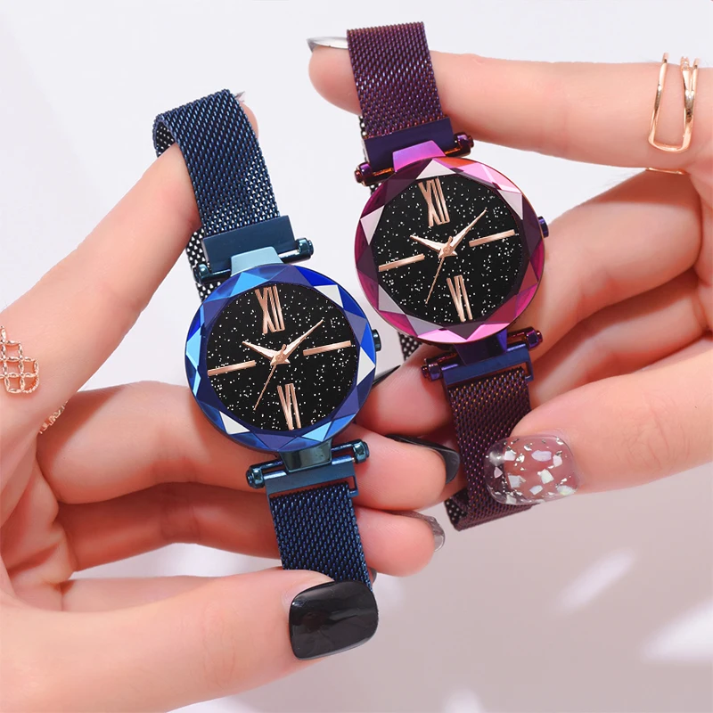 Женские наручные часы с магнитной пряжкой | Наручные