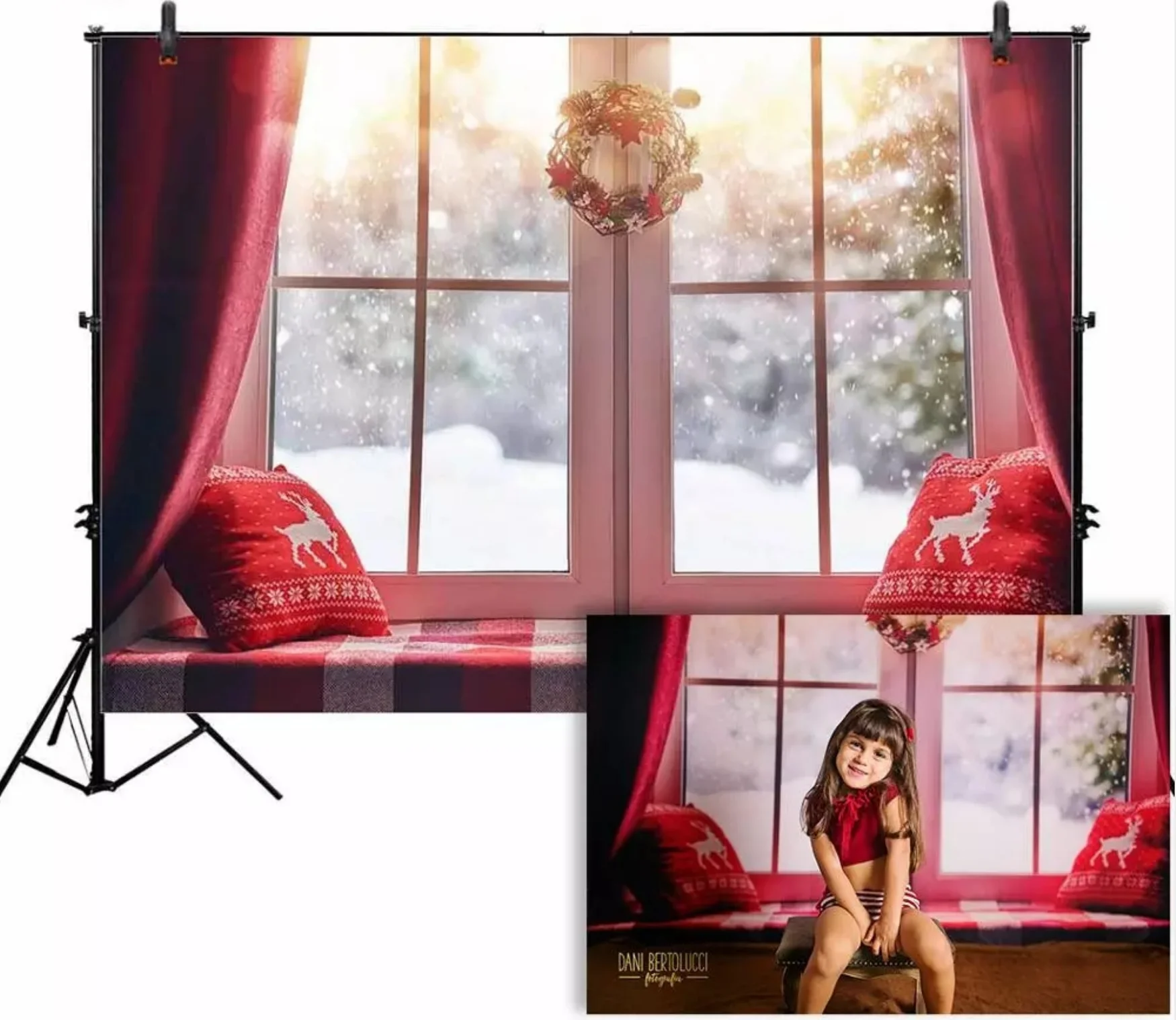 

Фотофон для детской студийной фотосъемки