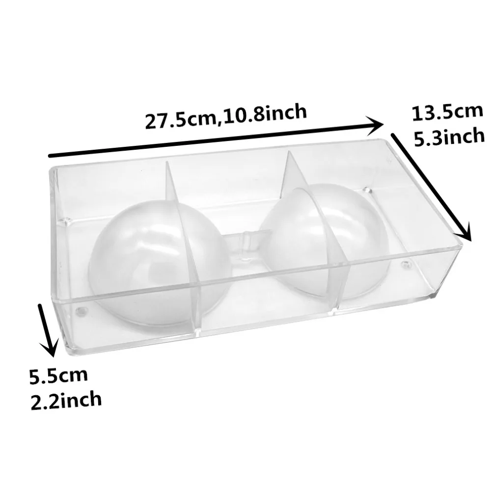 Goldвыпечка 2 карбоната поликарбонатный шоколад конфеты большая сфера форма для