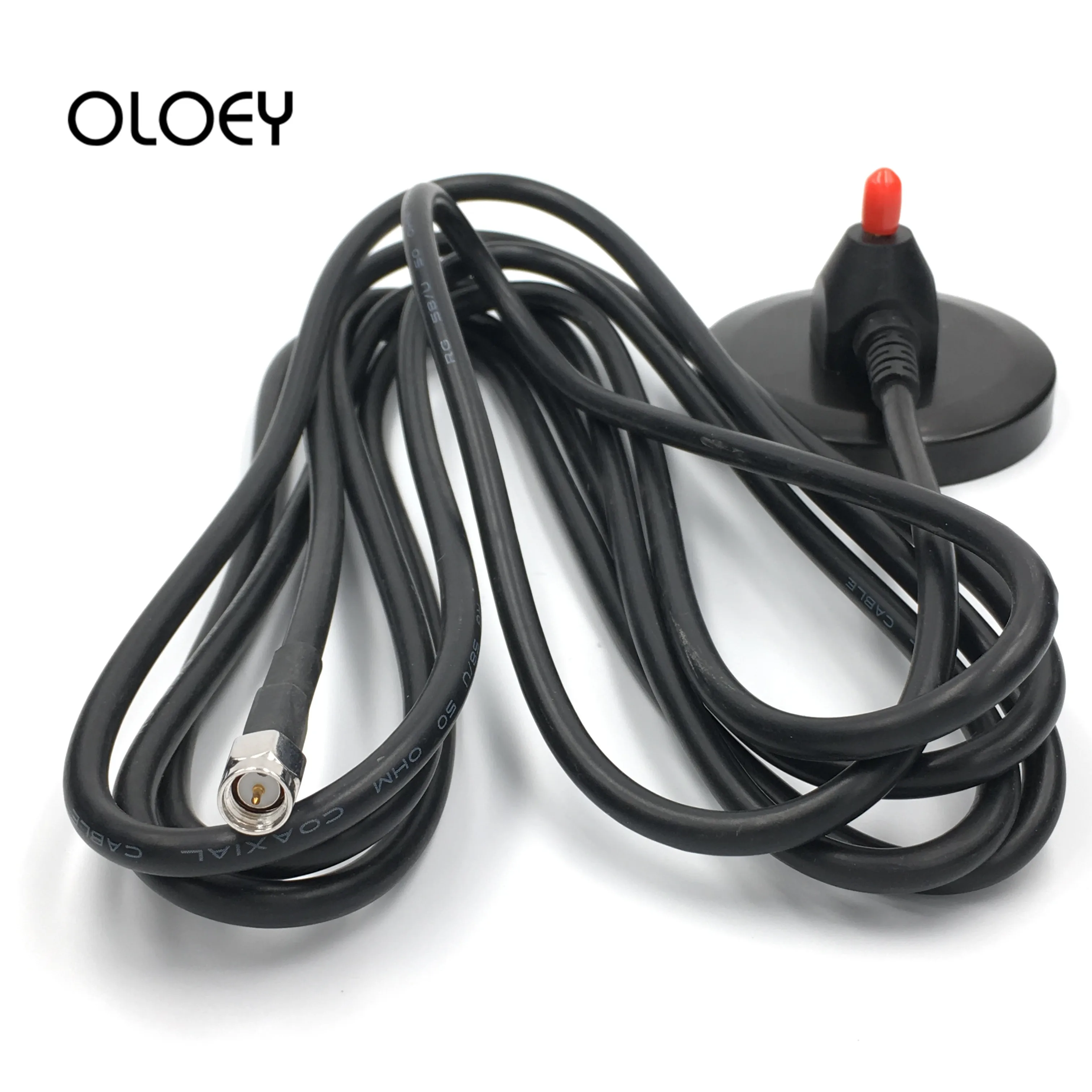 Антенна с присоской большая медная присоска разъем 3 м усиление: 28 дБ