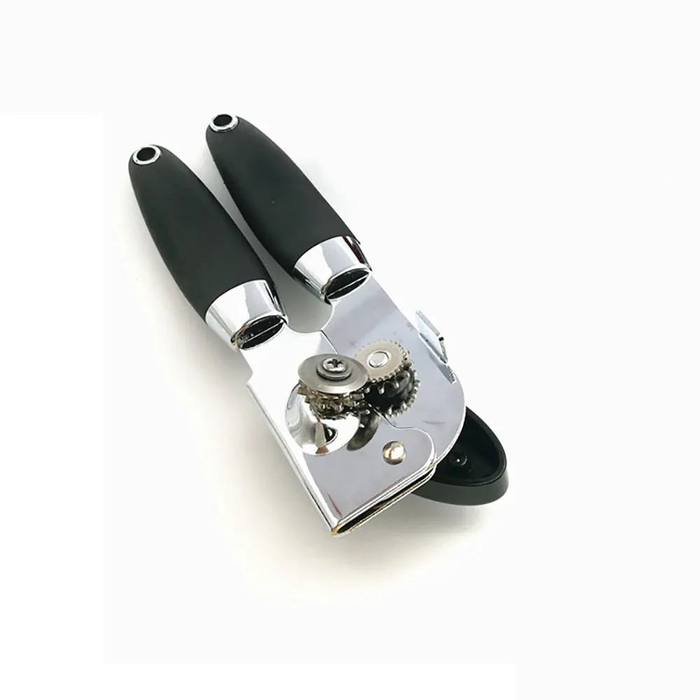 

Manual Can Opener Non Slip Handle Grip Multifunction Side Cut Safety Bottle Cutter Tin Can Opener Knife Kitchen Tools
