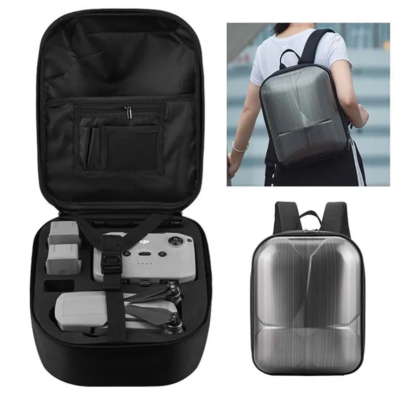 Hard Shell Backpack Portable Storage Bag for DJi Mavic Air 2/2S Waterproof Carrying Case Box Package Air2 Accessories | Электроника