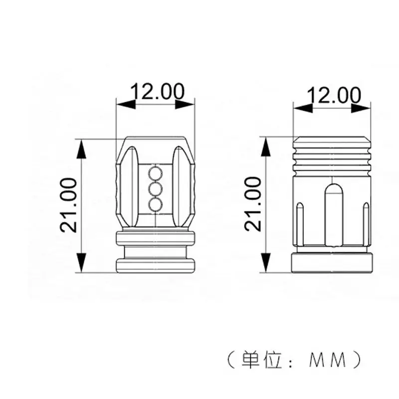 

2Pcs/Set Universal Colorful Car Valve Caps Metallic Bullet Wheel Caps Dustproof Rustproof Hub Caps For Tire Car Exterior Parts