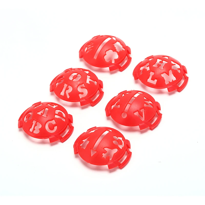 

1set 6 In 1 Golf Ball Drawing Alignment Marks Sign ToolLine Liner Marker Template