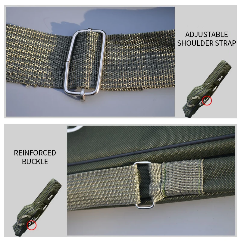 1200D Fishing Bag Multi-Purpose Thicken Oxford Material Waterproof Durable Rod Tackle XA136G | Спорт и развлечения