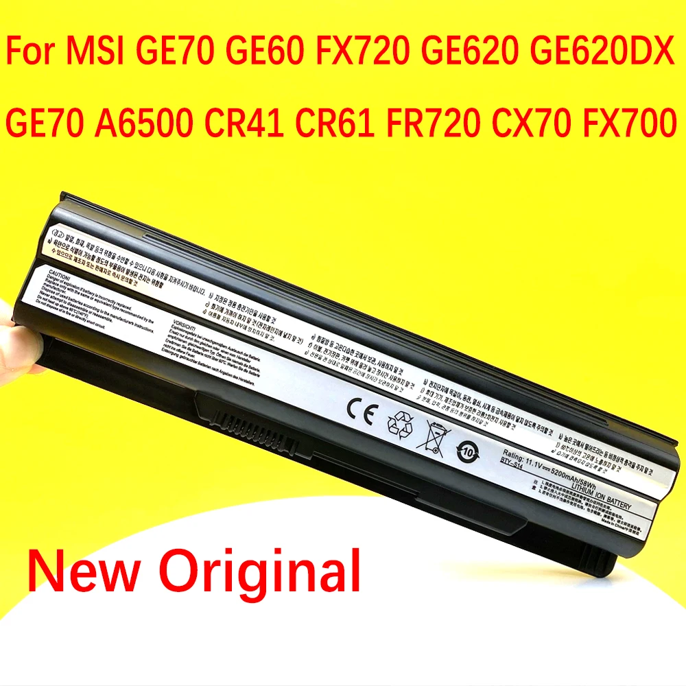 Новинка, оригинальный телефон, аккумулятор для ноутбука MSI FR700, FX700, CR650, CX650, FX420, FX603, GE60, GE70, 11,1 В, 49 Втч