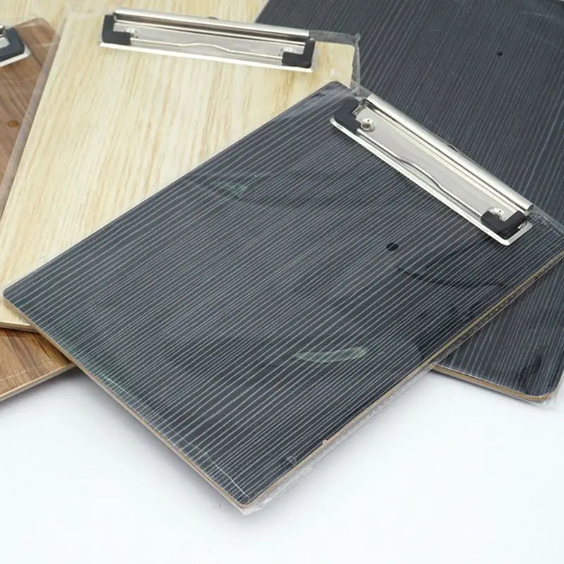 

Portable A4 A5 Wooden Writing Clipboard File Hardboard Office School Stationery
