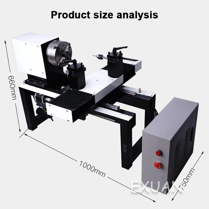Токарный станок с ЧПУ Двойной резак для обработки бусин Гравировальный аппарат