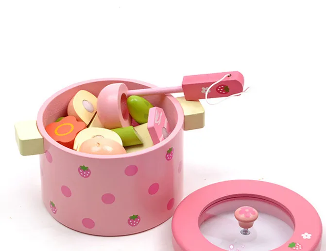 Дропшиппинг детские игрушки имитация фруктов измельчение овощей горячий горшок