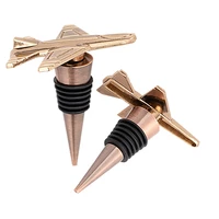 bar accessories home bars aircraft shape metal wine stopper creative airplane wine stoppers personalized bar bottle tools decor
