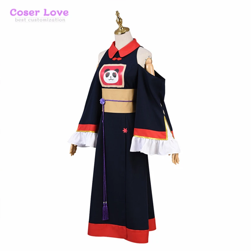 Dropkick On My Devil!/Jashin-chan Jiangshi зомби Косплей Костюм Хэллоуин Рождественская вечеринка