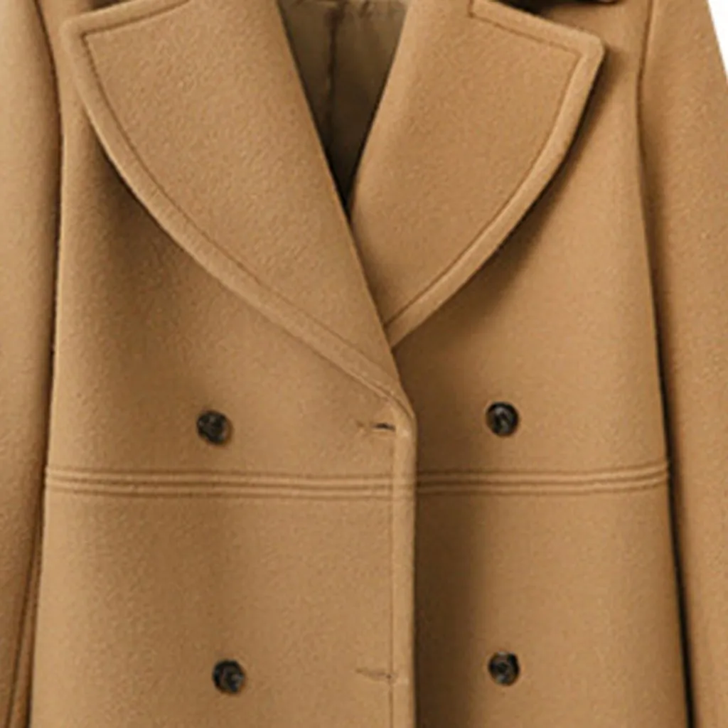 Женское шерстяное пальто SAGACE с длинным рукавом новинка зимы 2020 Лидер продаж