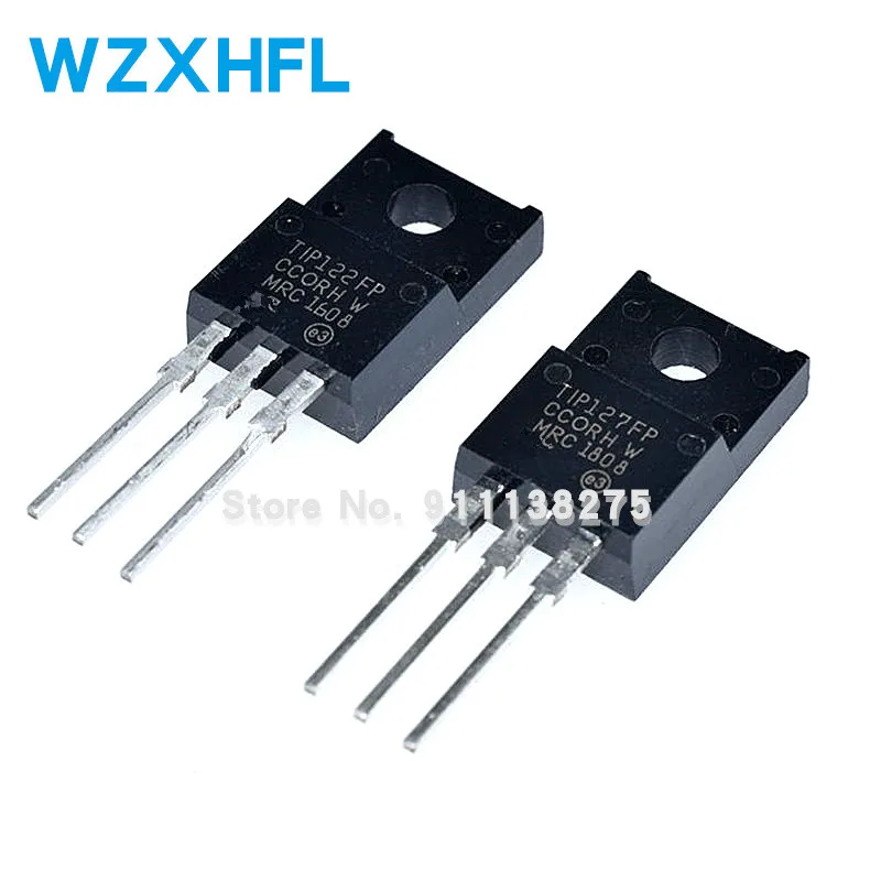 

10pcs/lot Tip127fp Tip122fp TO-220F Transistor Darnington Pip Spot