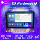 Автомагнитола 2DIN, мультимедийный проигрыватель, экран IPS 910 дюймов, 6 + 128G, Android 11, для Toyota VW, Hyundai, киа, Renault, Suzuki, Nissan